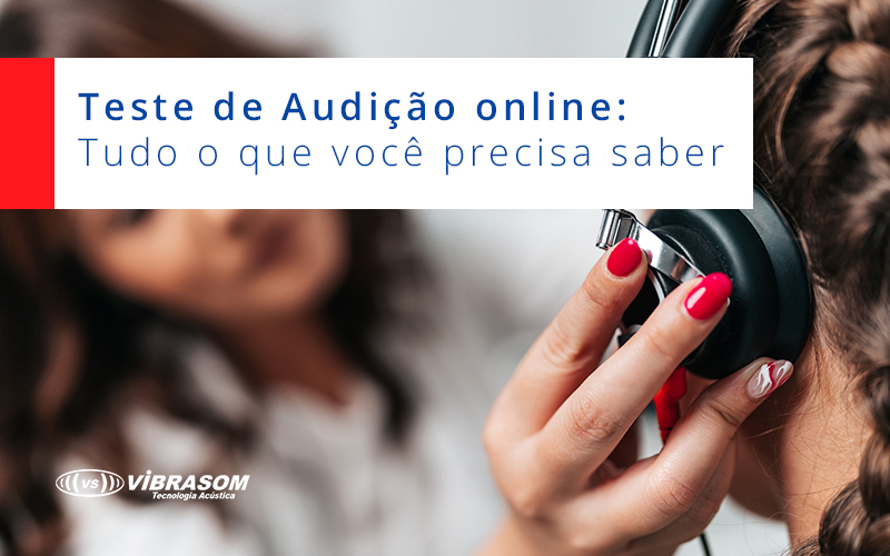 Teste de audição online