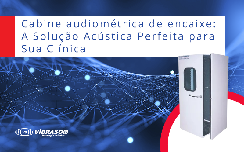 Cabine audiométrica de encaixe