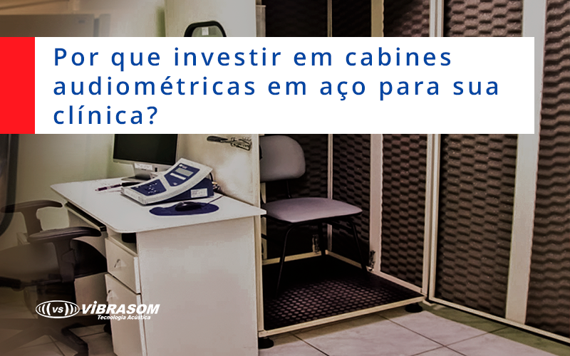 Cabines audiométricas em aço