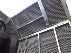 Barreira Acústica Espuma ondulada